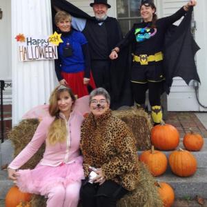 The Boothbay Harbor Memorial Library staff dressed for Halloween 2014. Courtesy photo