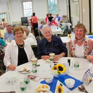 Pictured are (from left to right): Virginia (Ginger) Carr, Carole Zalucky, Harriet Cowdery, Virginia Withee and Karen Haney. For more information about volunteering at LincolnHealth, please call Volunteer Services Director Connie Bright at 207-563-4508. Volunteers are always needed. Courtesy of LincolnHealth