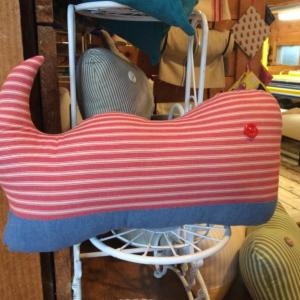 This pillow from On Board Fabrics is one of the prizes in the pumpkin carving contest to be held during the Fall Foliage Festival. Courtesy photo