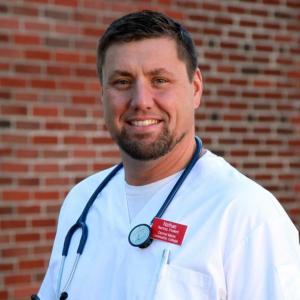 Nate Pineau is a first-year student at the CMCC/LincolnHealth Nursing Program in Damariscotta. Courtesy of LincolnHealth