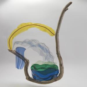 “Climate Change,” sculpture in mixed media, by Marnie Sinclair. Courtesy photo