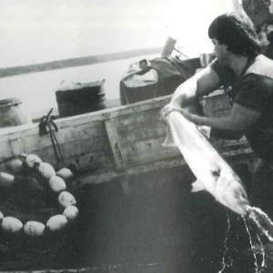 This image, and 25 others by Olive Pierce depicting fishing families of Waldoboro, are on display at Bowdoin College through Jan. 17, 2016. The exhibition is in the Becker Gallery. Courtesy photo Olive Pierce photo