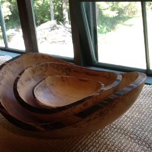 natural edge bowls by Steve Viega