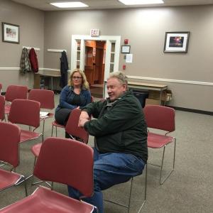 Superintendent of the Sewer District Chris Higgins approached the Boothbay Harbor Board of Selectmen to request a stipend for the trustees of the Sewer District on Dec. 14. KATRINA CLARK/Boothbay Register
