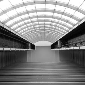 Richard Veit’s “Elevators Going Up,’ was one of the black and white entries in the Maine Photography Show in 2015. Courtesy of BRAF Richard Veit “Elevators Going Up”