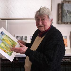 Brenda Bettinson at Mathias Fine Art Gallery, Barter Island, ME, USA