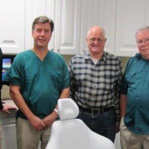 Some of Lincoln County Dental volunteer dental professionals, from left, Glen S. Davis, DMD; Greg M. Albert, DDS; James G. Olson, DDS and Jeffrey W. Grosser, DDS, FAGD. Courtesy photo