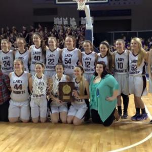 2016 Class C North champions Narraguagus Lady Knights. Courtesy of Facebook