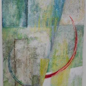 “Solstice” acrylic on illustration board by Brenda Bettinson, ME, USA