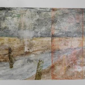 “They Fought Here,” acrylic on illustratio board by Brenda Bettinson, Maine, USA
