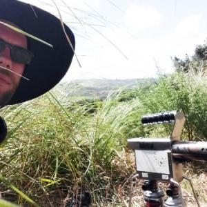 Brian Papineau spent six months in New Zealand working with a film crew. Courtesy of Brian Papineau