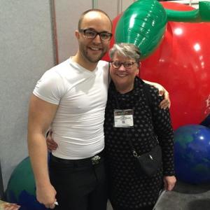 Boldijarre Koranczay and Linda Wacholtz. Courtesy photo