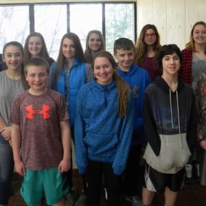 The Splash Into Science travel group from Boothbay Region Elementary School. Courtesy of Judy Dorr