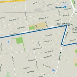 The Spring Walk route. Courtesy photo