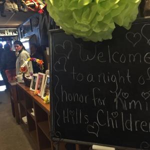 This sign greeted diners at Taste of Maine during a March 31 benefit for Kimi Hill’s children. GINA HAMILTON/Wiscasset Newspaper
