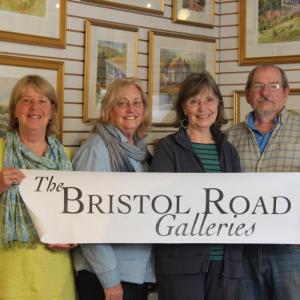 The Bristol Road Galleries artists are, from left, Marnie Sinclair, Kathleen Horst, Jan Kilburn and Will Kefauver. Courtesy photo