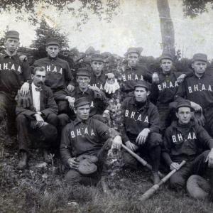 The 1902 Boothbay Harbor baseball team. Courtesy of the Boothbay Region Historical Society