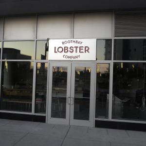 The outside of the soon-to-open Boothbay Lobster Company in Stamford, Connecticut. Courtesy of Willie Craig