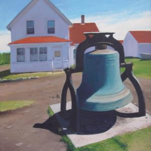 Among the works by Kevin Beers in his show at Legacy Properties, “Lighthouse with Bell,” will be among them. Courtesy of Kathy Leeman Kevin Beers