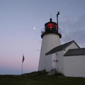The Burnt Island Lighthouse in Southport will turn 200 in 2021 and is Maine’s oldest original lighthouse. Courtesy of Elaine Jones