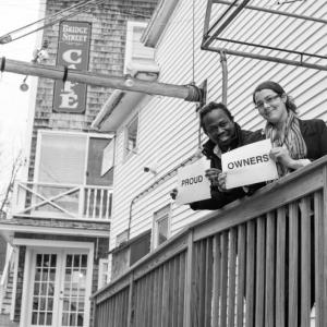 Greg Warlo and Fiona Dunlap are the proud new owners of Harborside Tavern, formerly Andrews’ Harborside, in Boothbay Harbor. Courtesy of Fiona Dunlap