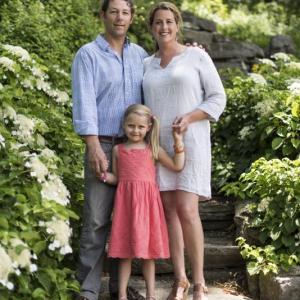 Chris Fritz, Alison Evans and daughter Shea Evans are this year’s co-chairmen of the Boothbay Region YMCA’s Annual Fund Drive. Courtesy of Cody Barry.
