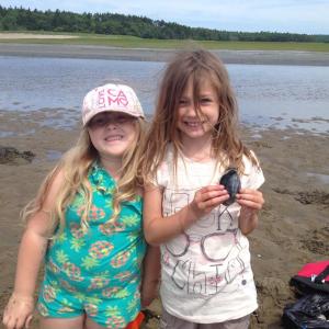 Learn to dig clams with KELT and a local Shellfish Warden at Reid State Park on August 10. Courtesy of Becky Kolak