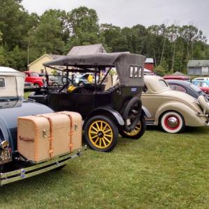 During the 52nd annual Antique Auto Days on July 16 and 17, you'll see dozens of classic, vintage, antique, hot rods, muscle cars and much more all parked on the Village Green at the Boothbay Railway Village. Courtesy photo