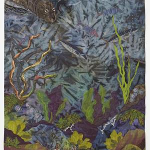 Check out Betsy Abbott’s quilts at the Lupine Gallery on Monhegan Island on your next trip out. Courtesy of the gallery Sheer Wild Wonder by Betsy Abbott