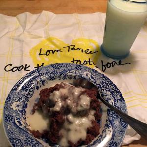 Warm chocolate bread pudding with hard sauce melting over it really is my favorite dessert. I mean it this time. SUZI THAYER/Boothbay Register