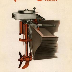 This early advertisement for Caille outboard motors is part of the extensive collection of outboard ephemera including advertising, manuals and other documents that has been gifted to the Boothbay Railway Village along with nearly 300 vintage outboard motors. Hear the story of Caille and Martin outboard motors on Wednesday, Aug. 10 at 7 p..m inside the Town Hall at the Boothbay Railway Village. Courtesy photo