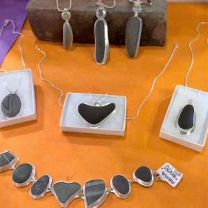 "Maine Rocks Jewelry” by Mary Hall. Courtesy of Polly Smith