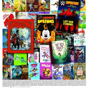 A sampling of the Papercutz Publishing Company books Dawn Guzzo, of Atomic Studios, has packaged for the company since 2013. Courtesy of Atomic Studios