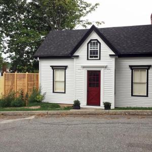 The Tiny House in Wiscasset after some improvements. SUZI THAYER/Boothbay Register