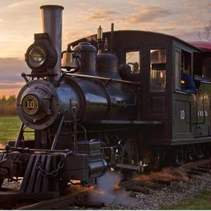 Seen here in operation, No. 10 is currently awaiting a new boiler as part of the 21 Campaign. Courtesy of Stephen Hussar