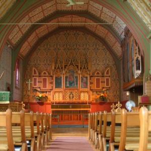 The St. Andrew’s Episcopal Church sanctuary. Courtesy photo
