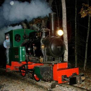 Passengers on the Ghost Train will enjoy a creepy steam train ride for just $3 per person, Museum members and children under 3 are free on Oct. 28 and 29 from 5:30 to 7:30 p.m. Courtesy photo