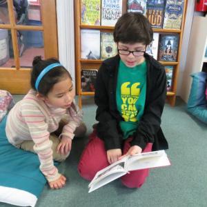 Reading is fun for all ages at the Center for Teaching and Learning in Edgecomb. Courtesy photo