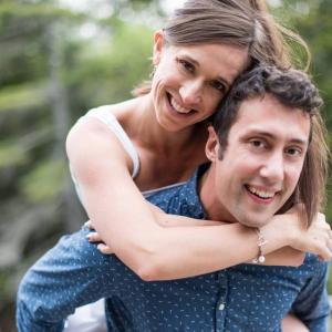 Julie Higgins and Quincy Browne