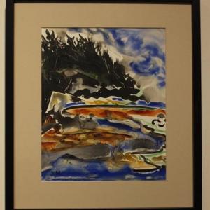 Southport artist Suzanne Marinell was awarded second place by juror Bob Keyes at the 2015 ArtinME show. Suzanne Marinell