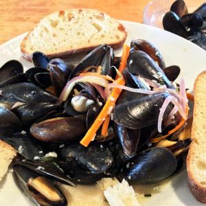 For the price of the succulent, ridiculously scrumptious mussels they serve at Damariscotta River Grill, along with the Hootenanny ciabatta bread, go there and get some. SUZI THAYER/Boothbay Register