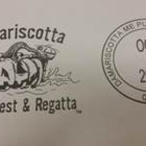 Postmark available Saturday morning at the Damariscotta Post Office.