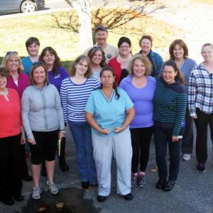 A before shot of some of the 57 members of The Big Money Weight Loss Challenge. KEVIN BURNHAM/Boothbay Register