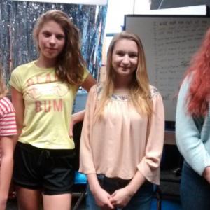 The four March sisters, as played by, from left, Emery Lorrain (Beth), Natalia Gosselin (Amy), Sierra Murray (Jo)and Ciara Pitcher (Meg). MORGAN CALLAN ROGERS/Boothbay Register