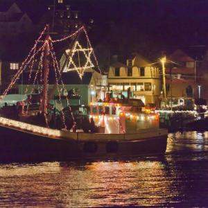 Don’t miss the Lighted Boat Parade on Saturday, Dec. 3 at approximately 5 p.m. Courtesy of Michael Leonard