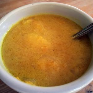 A bowl of curried cream of butternut squash soup is like heaven on a cold day. SUZI THAYER/Boothbay Register
