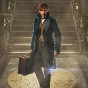 Newt Scamander (Eddie Redmayne) at the U.S.A.’s Magical Congress building in “Fantastic Beasts and Where To Find Them.”