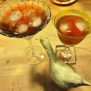 My friend, Nancy, was here for chili last weekend. We had manhattans before dinner. She had given me the glass on the left for my birthday last summer, when I turned 28. She found it in the cabinet, unused. So she took it, and its mate back. When your friendship is as long-lived as ours, you don't have to pussyfoot around the small stuff. SUZI THAYER/Boothbay Register