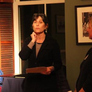 Abbe Levin of the Boothbay Region Joint Economic Development Committee speaks at the wrap-up event. DIANE DORBIN/Boothbay Register