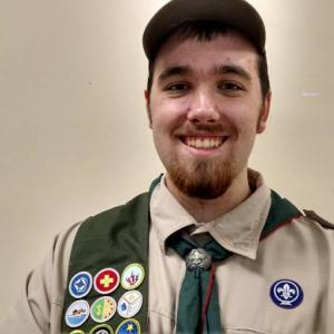 Jacob Bishopp of Troop 238 Southport